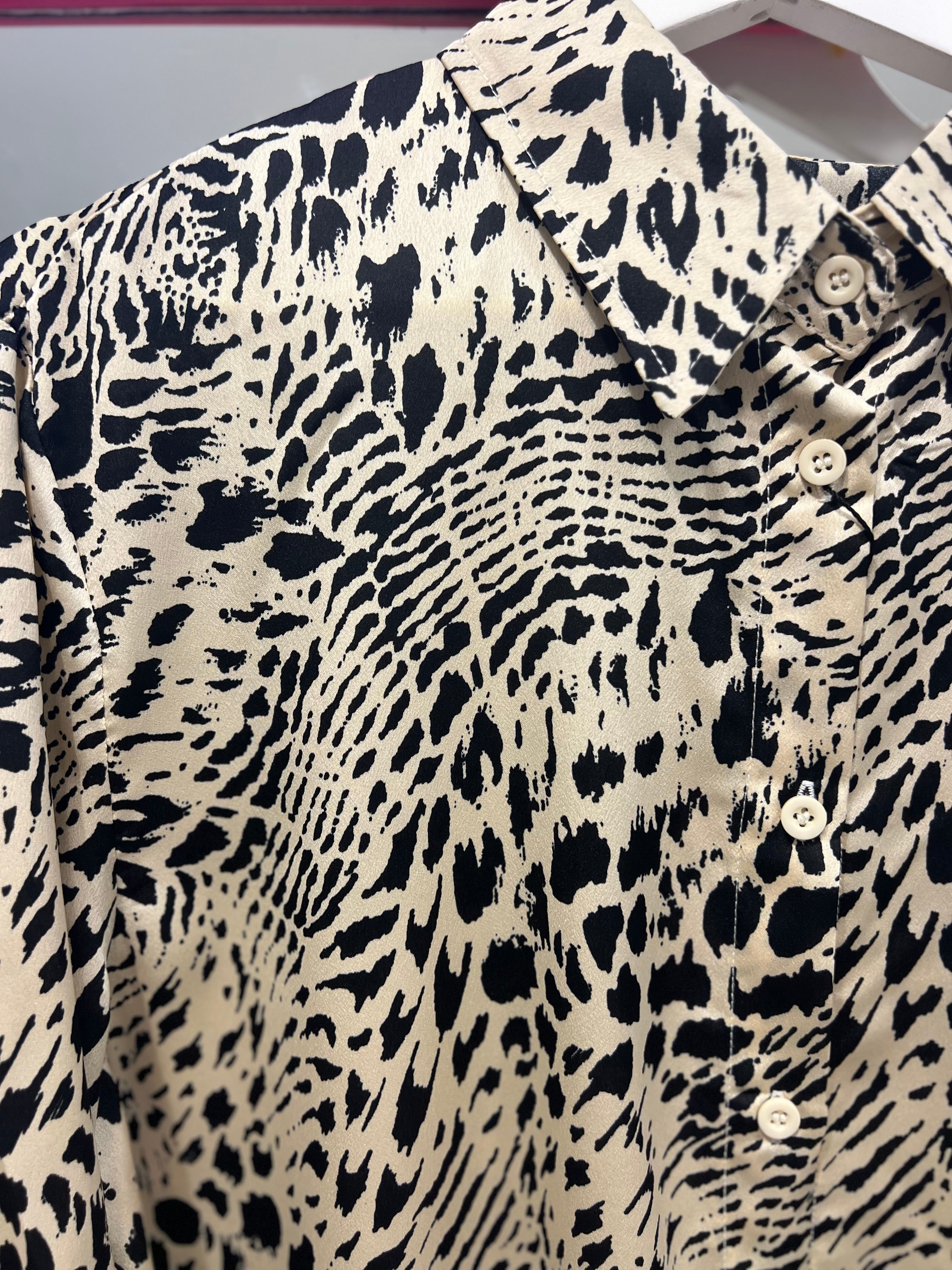 Animal Print Blouse
