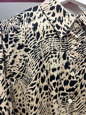 Animal Print Blouse