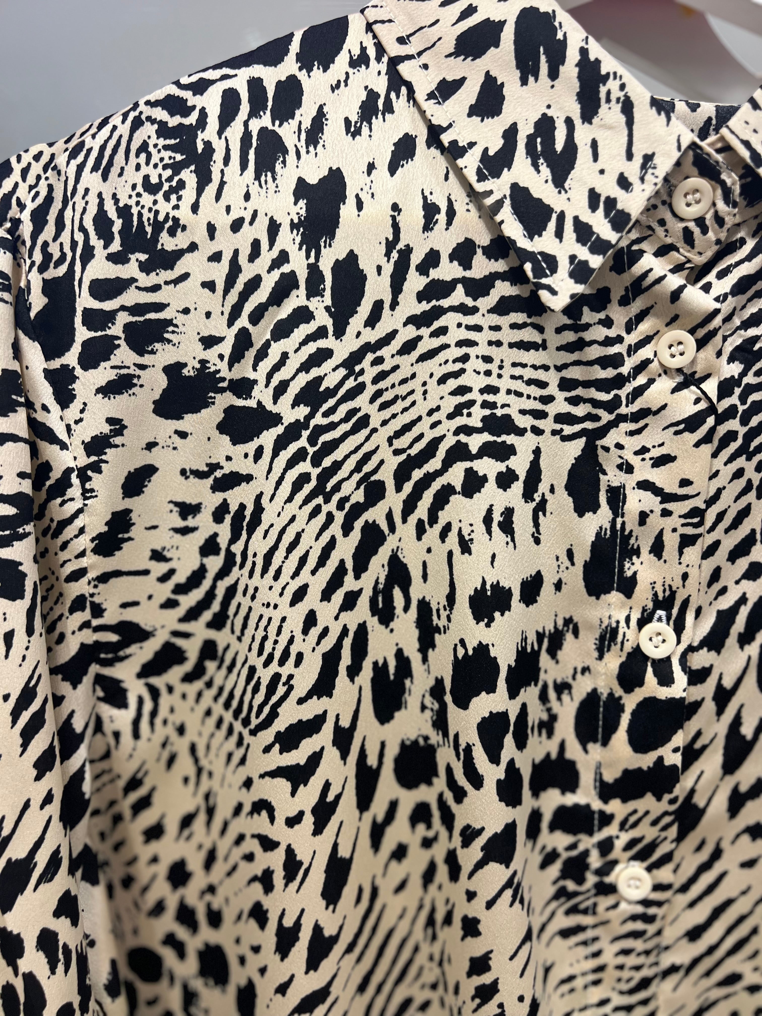 Animal Print Blouse
