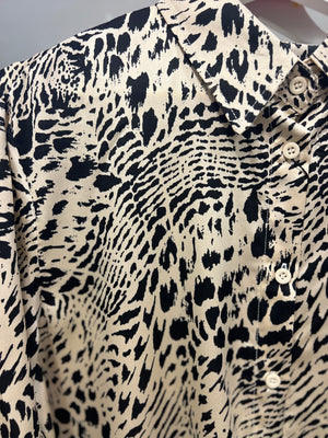 Animal Print Blouse