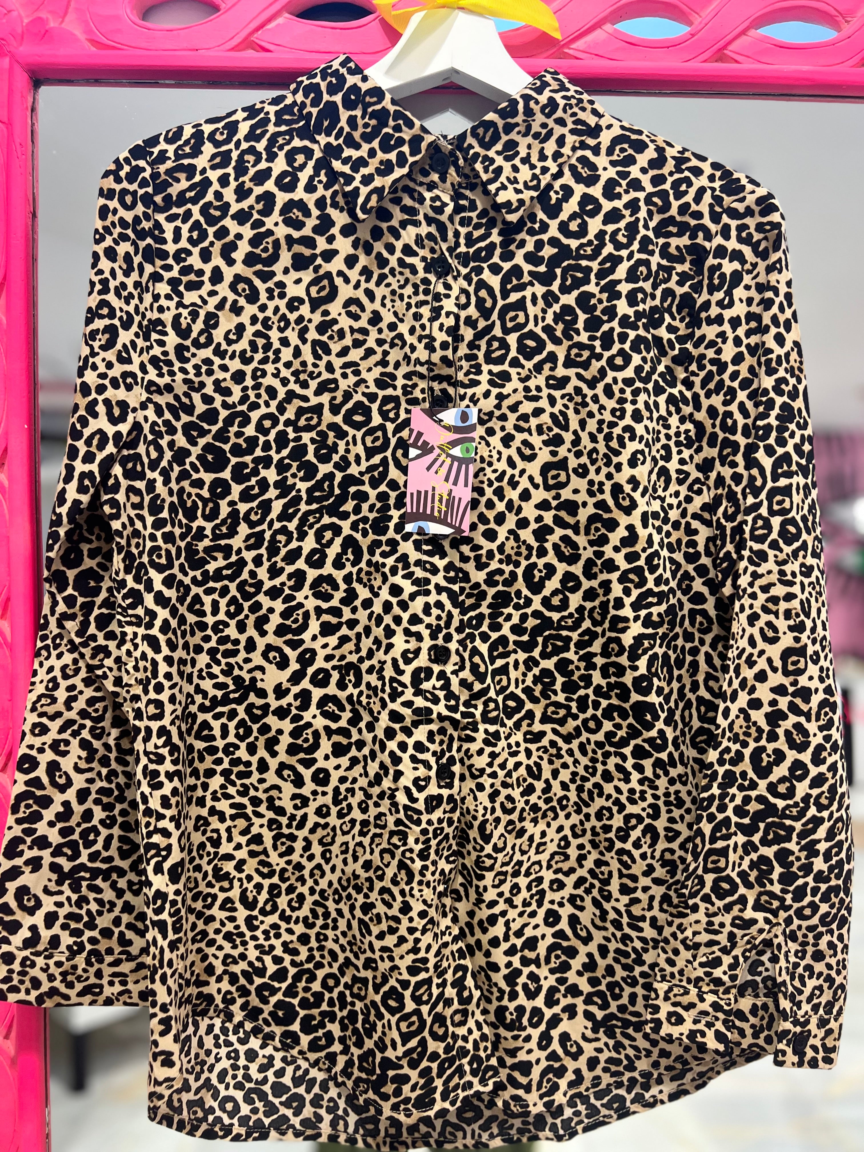 Animal Print Blouse