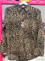 Animal Print Blouse