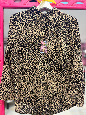 Animal Print Blouse