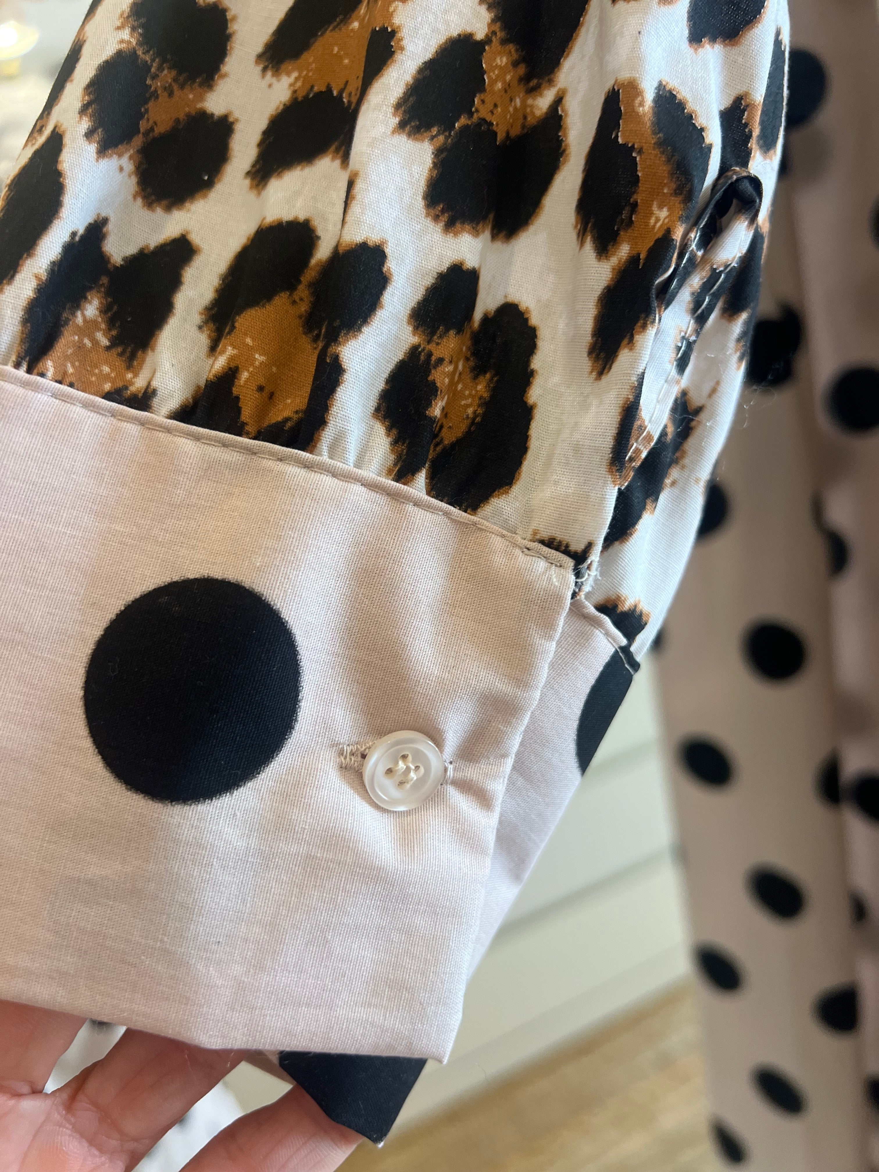 Long Animal Print Dress