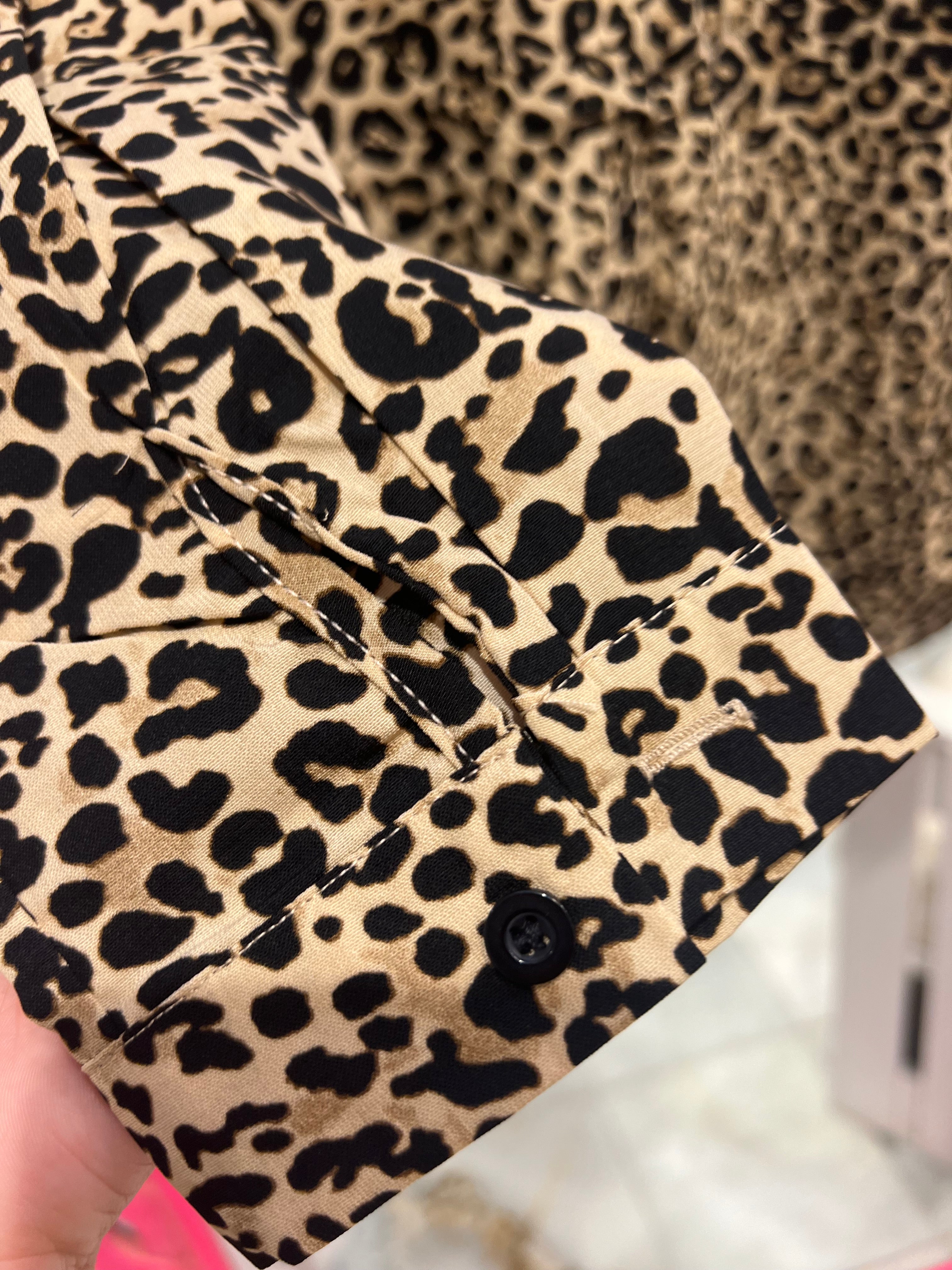 Animal Print Blouse