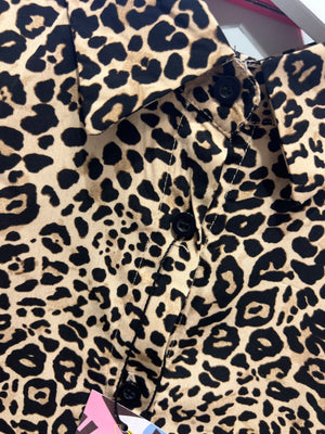 Animal Print Blouse