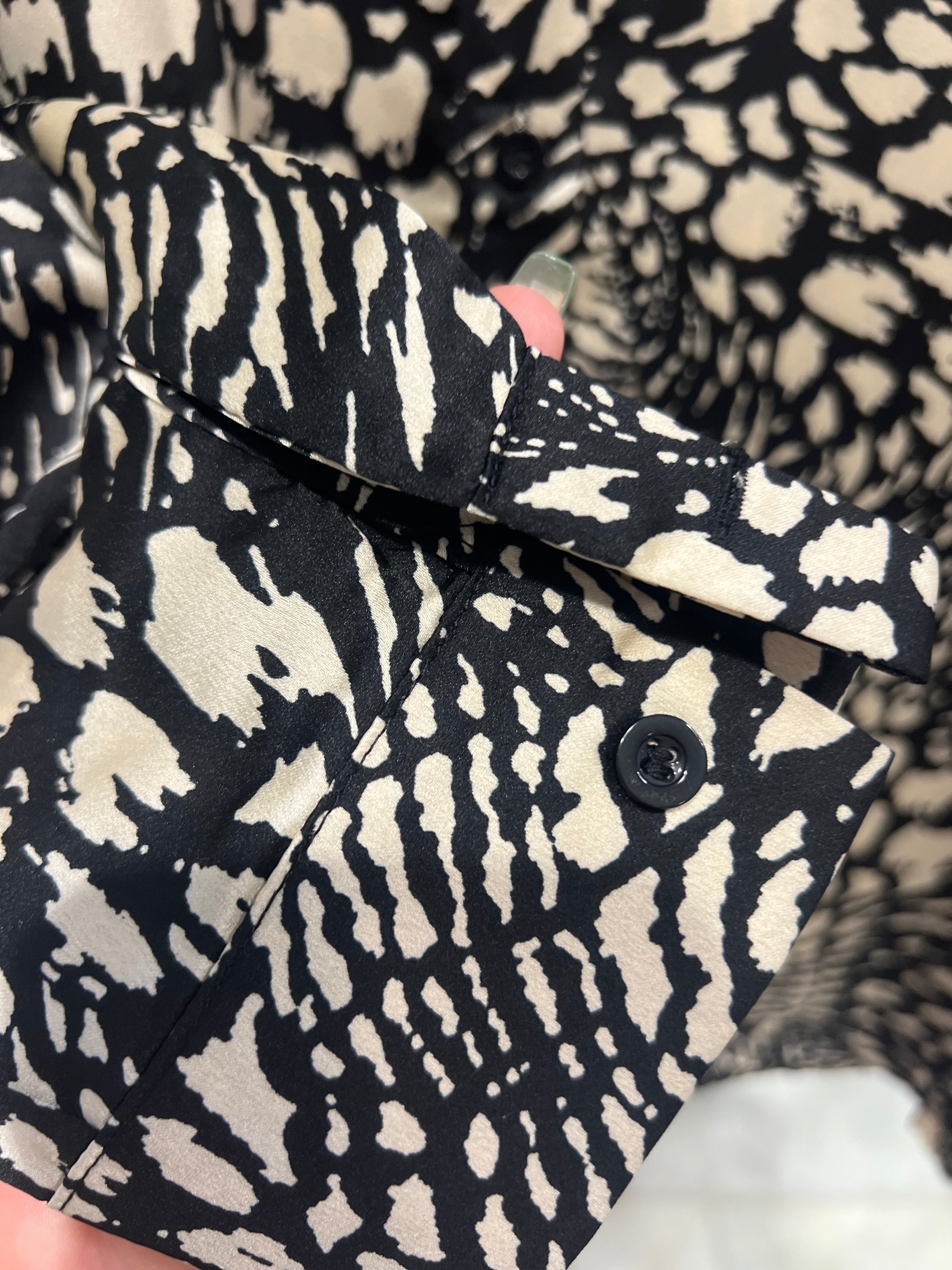 Animal Print Blouse